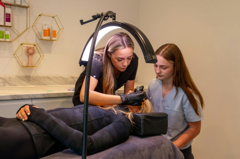 Besuche bei der Kosmetikerin